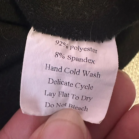 CRAZY TRAIN women’s Black Flared Women's Leggings, size S - Picture 4 of 4